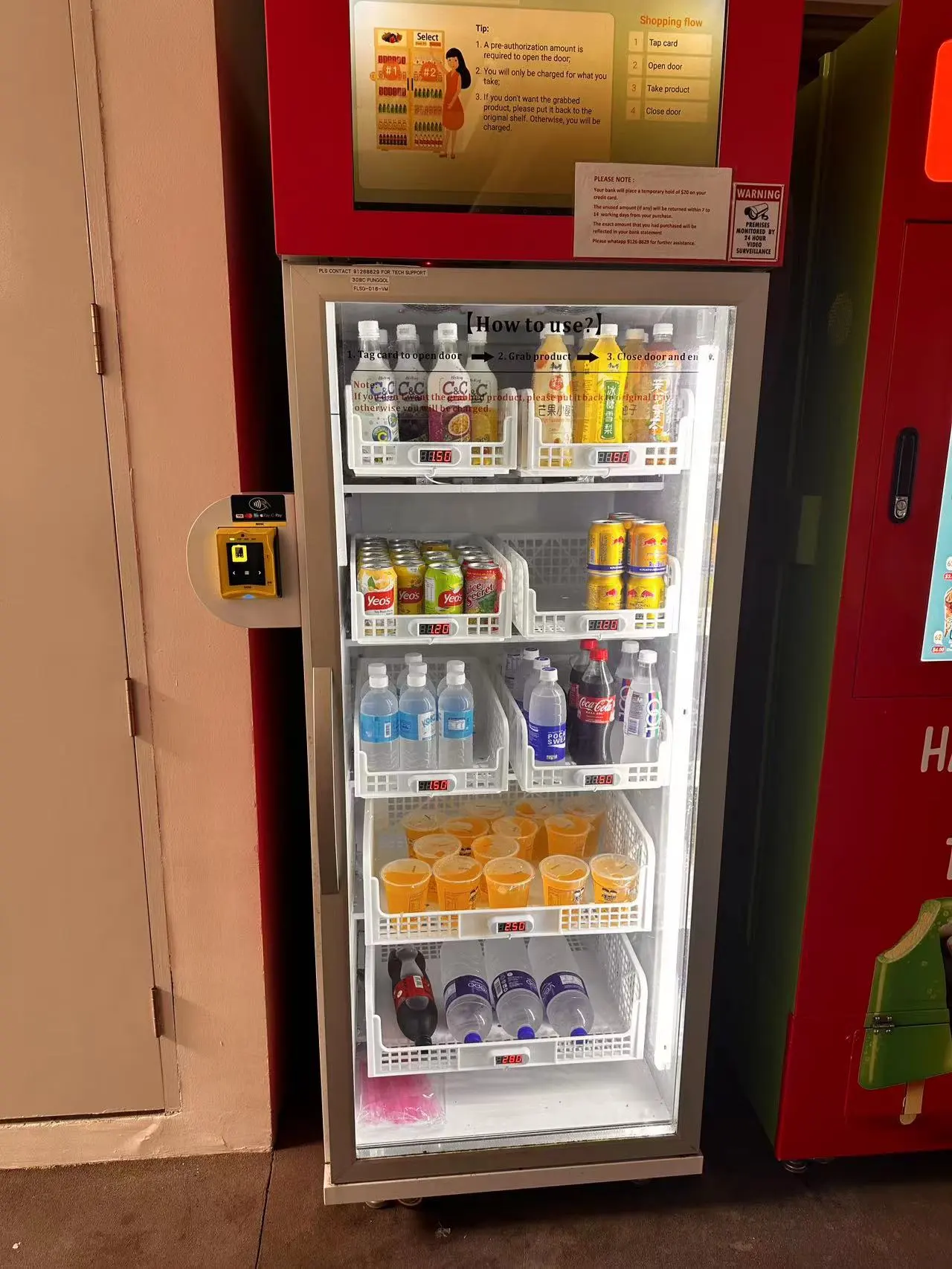 Smart Fridge Vending Machine in Singapore